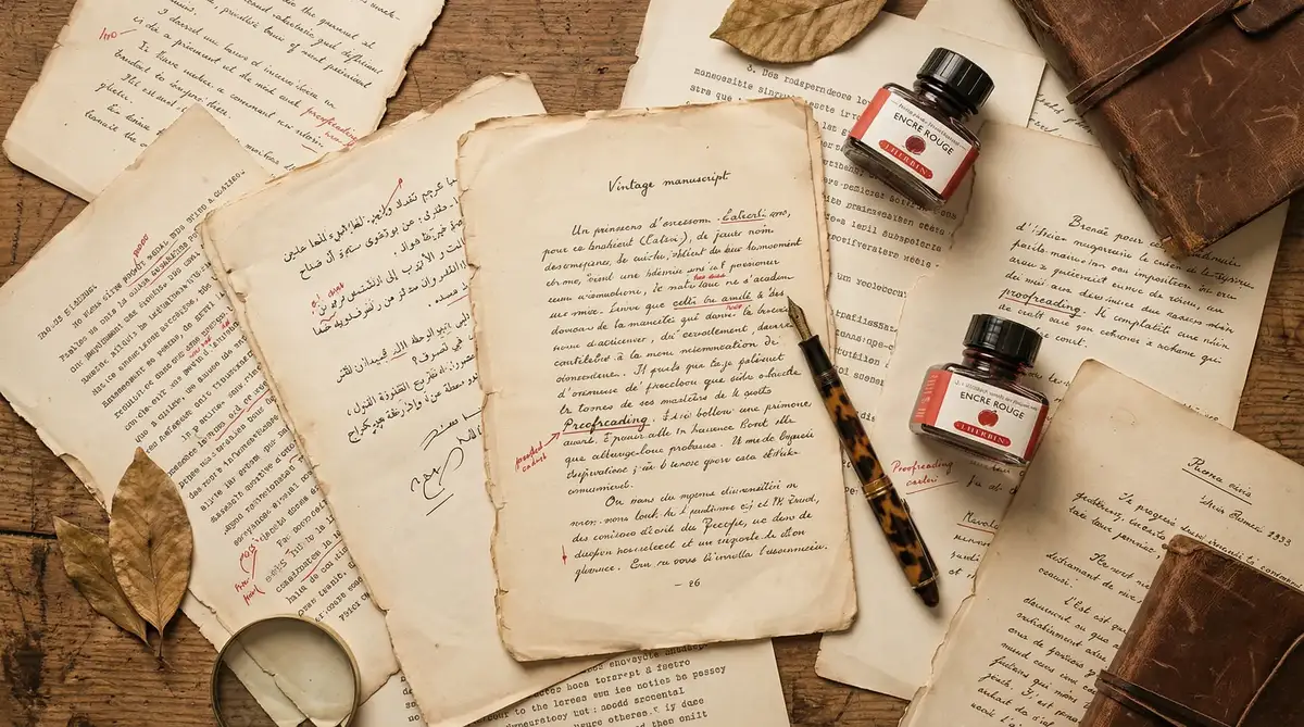 中文字幕 翻译稿纸